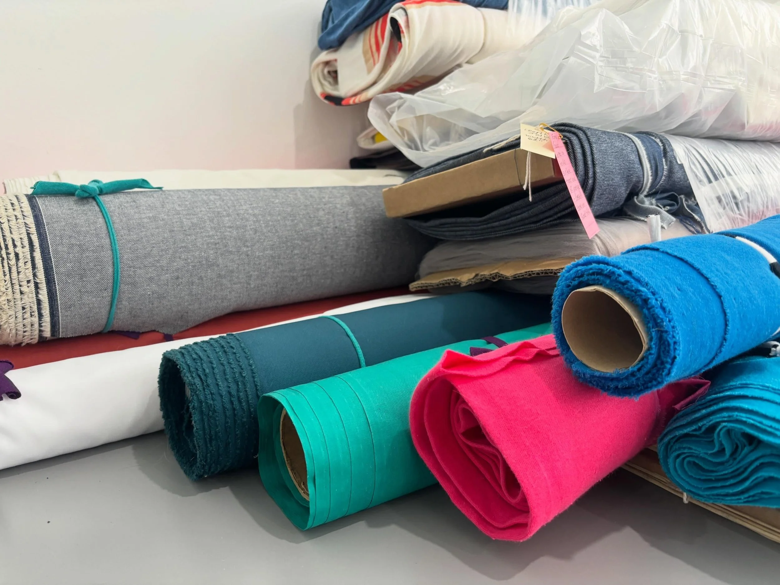 We took another run of fabric to the shop. I&rsquo;m slowly getting all of the furniture and merchandise we&rsquo;ve collected over to the shop. Big shelves and such are next.