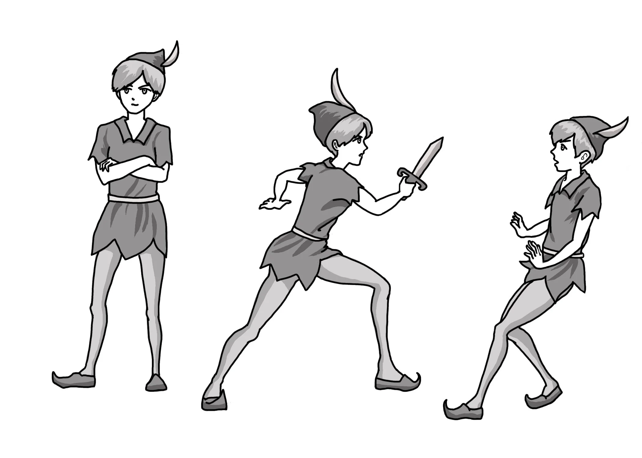 Character Design Sheet | Poses 