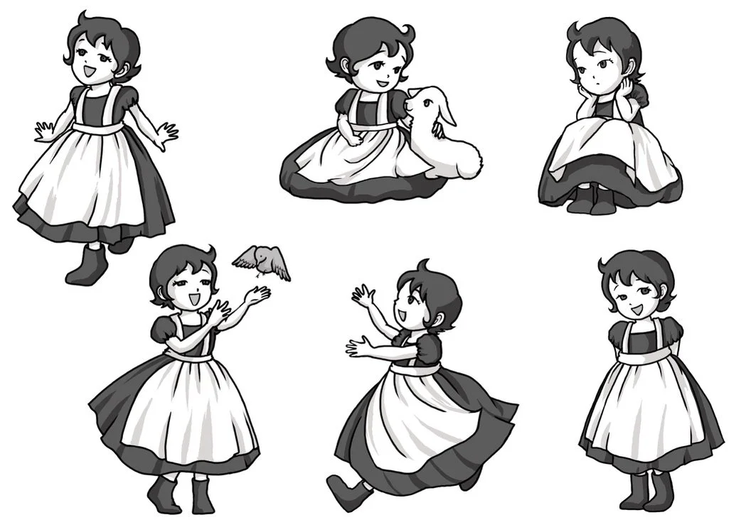 Character Design Sheet | Poses