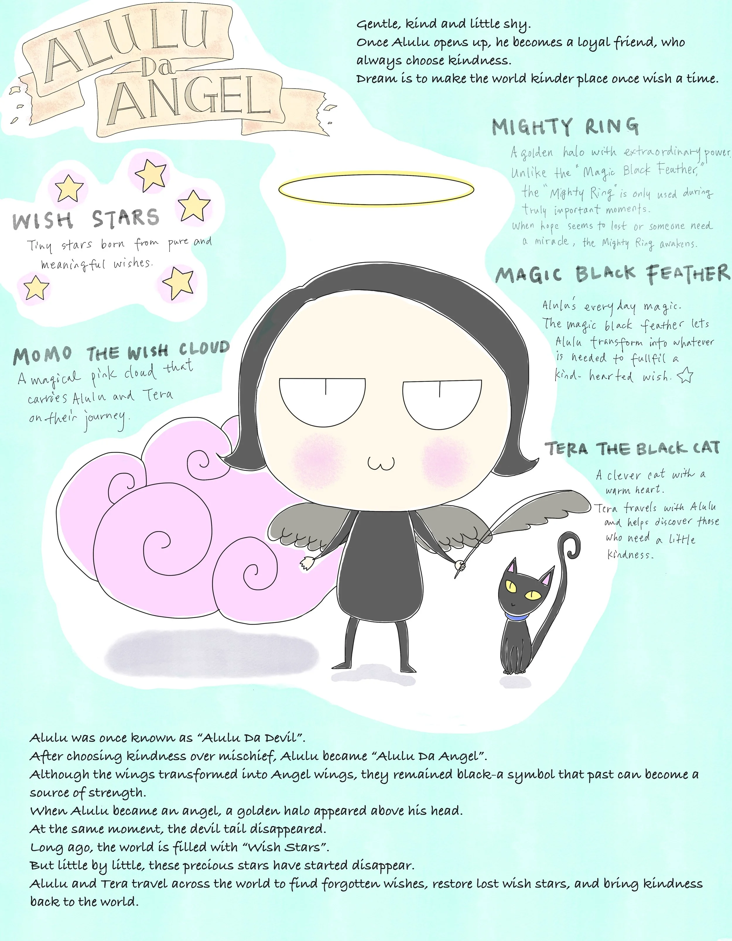All Da Angel Character sheet