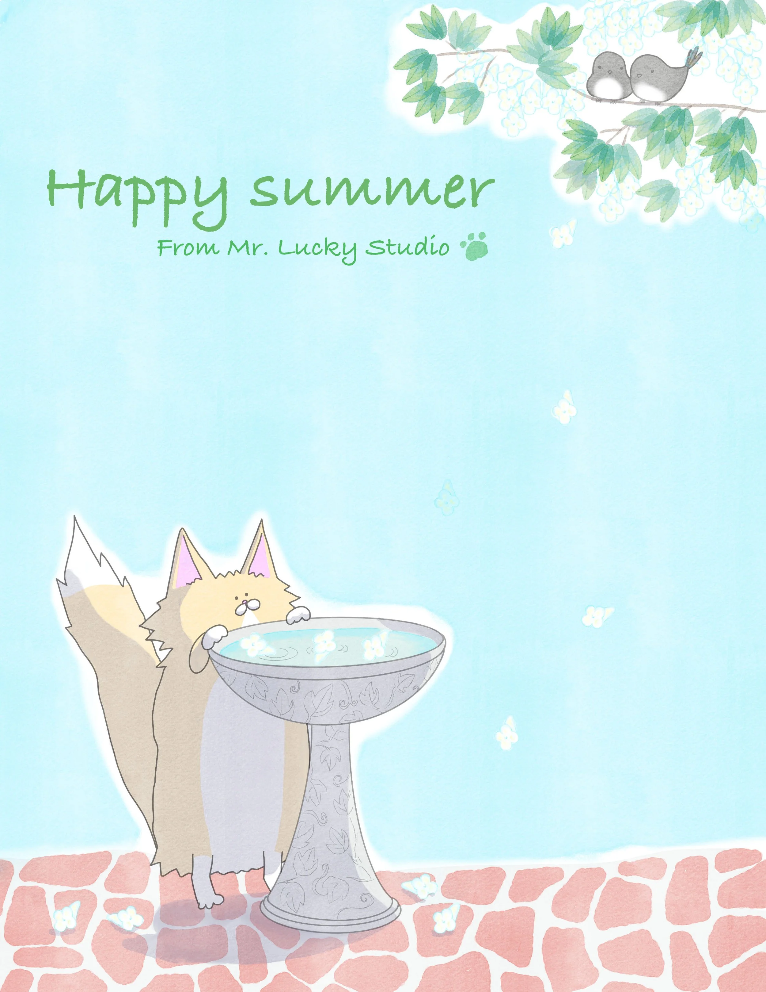 Shochu Mimai is a traditional Japanese summer greeting sent during the hottest time of the year. It is a heartfelt way to express care, gratitude, and wishes for good health and well-being.