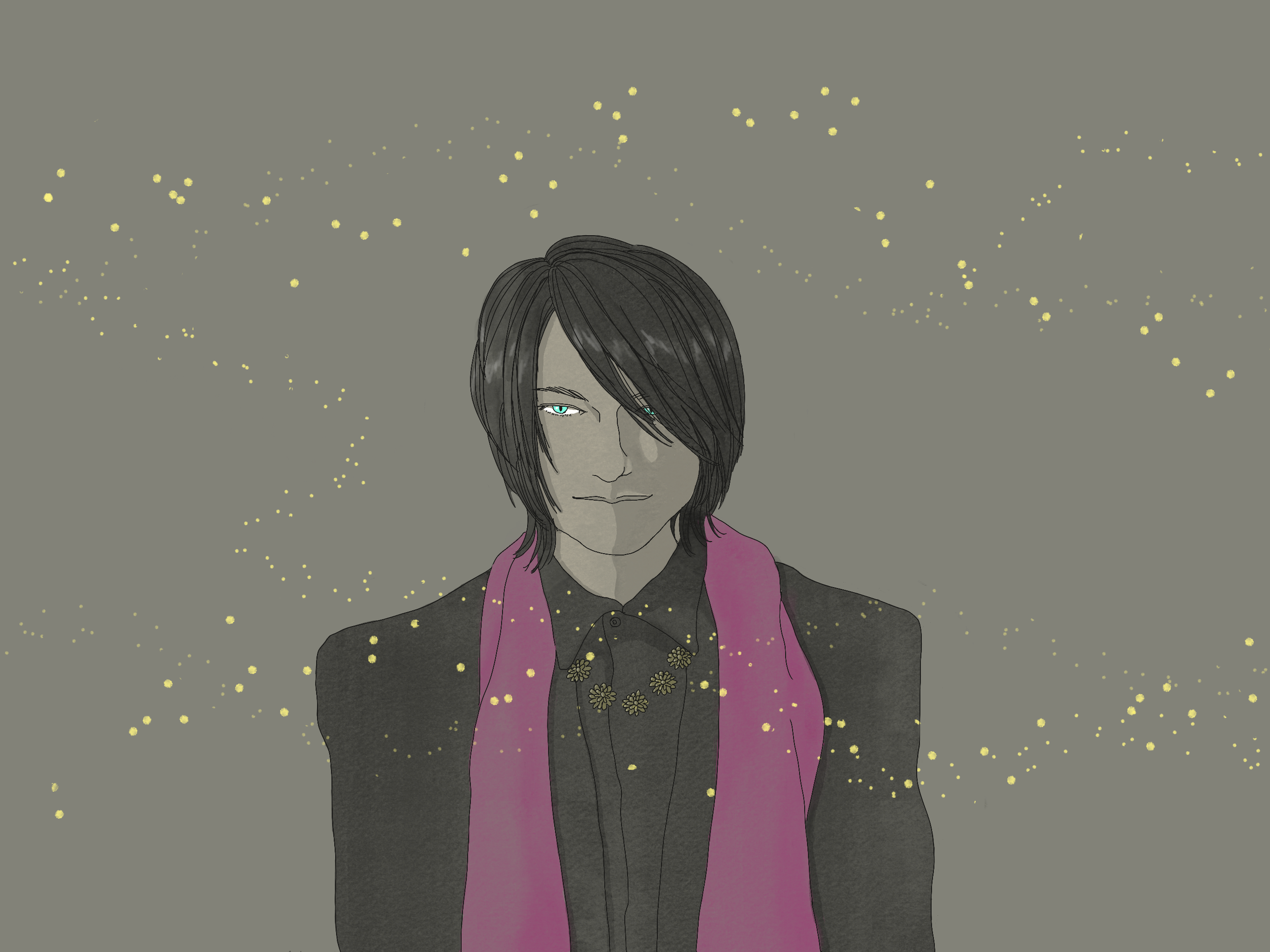 Echoes of Atsushi Sakurai

Inspired by the legendary singer Atsushi Sakurai, this illustration series explores the dark, mysterious, and otherworldly presence that defined his artistic identity. Rather than portraying a literal likeness, the works se