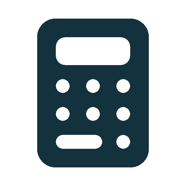 Icon of a telephone keypad with numbers 0-9 and star and pound keys
