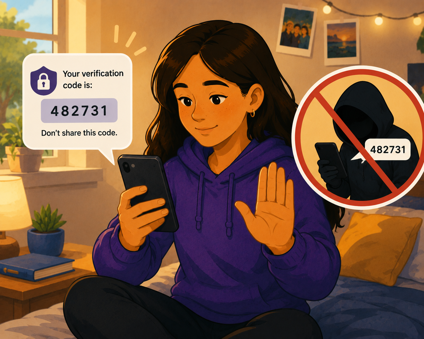 031 - Don’t Share Verification Codes