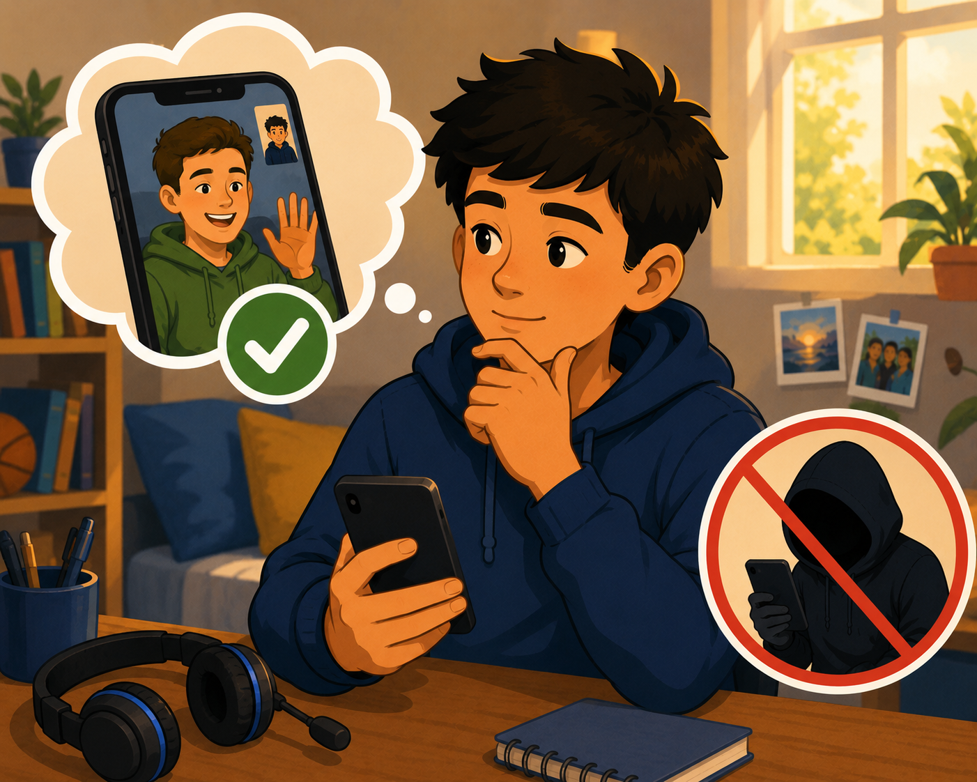 033 - Online Friends Should Stay Online Until Verified