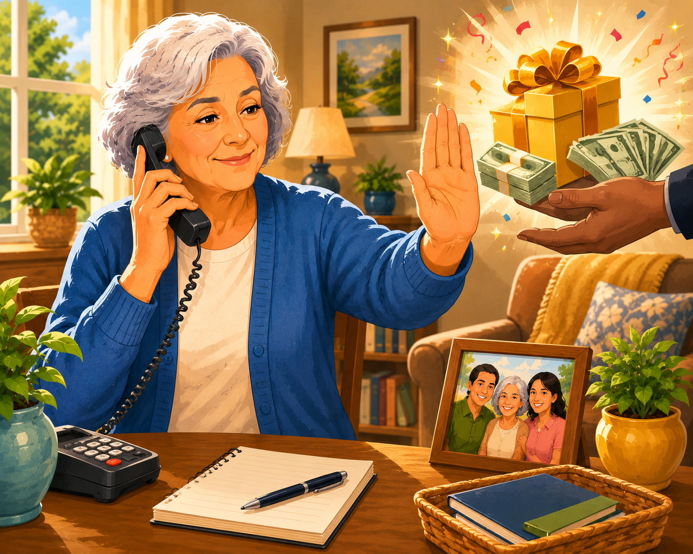057 - Be Cautious With Sweepstakes and Lottery Calls