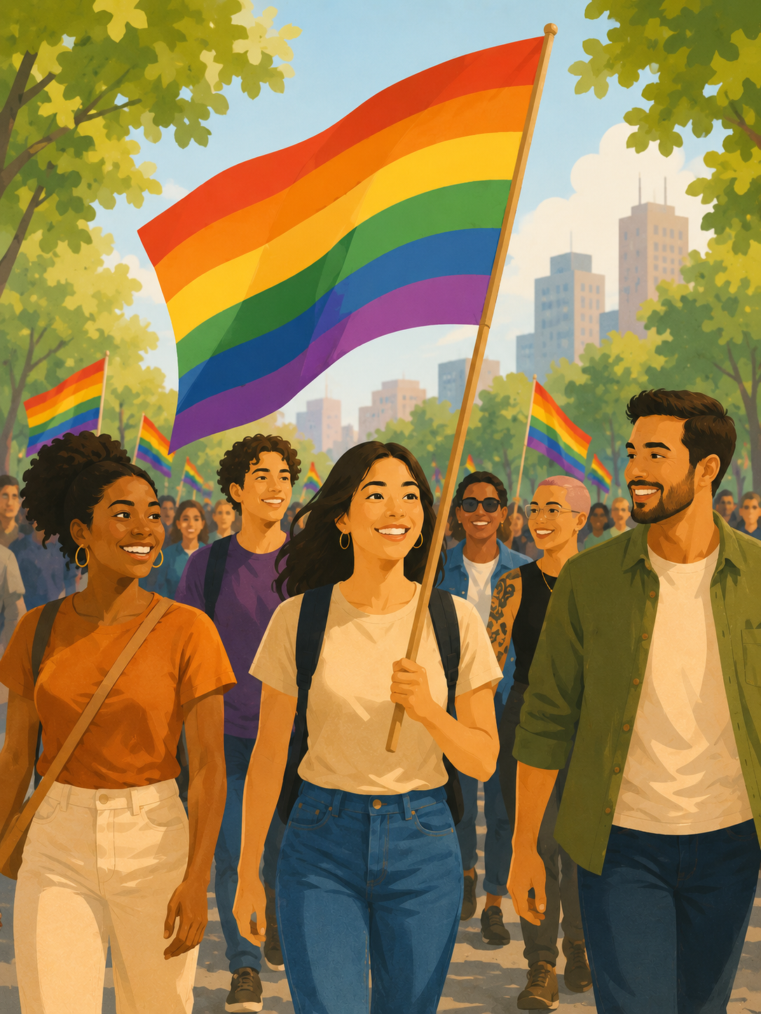 Clark County Pride Rainbow Walk