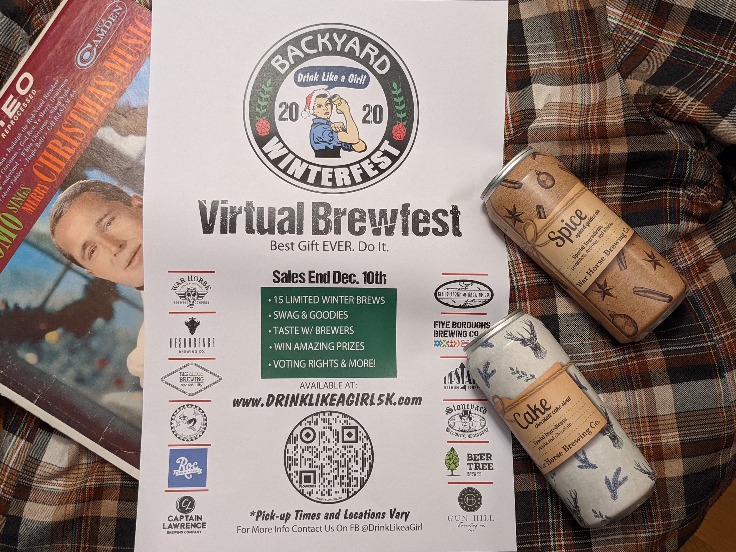 Virtual Brewfest with DLAG to replace in-person festival during COVID. 