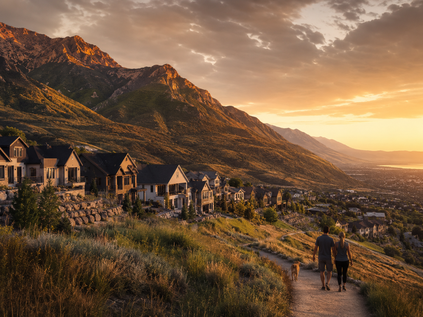 Draper and Suncrest Utah mountain lifestyle with scenic homes and views