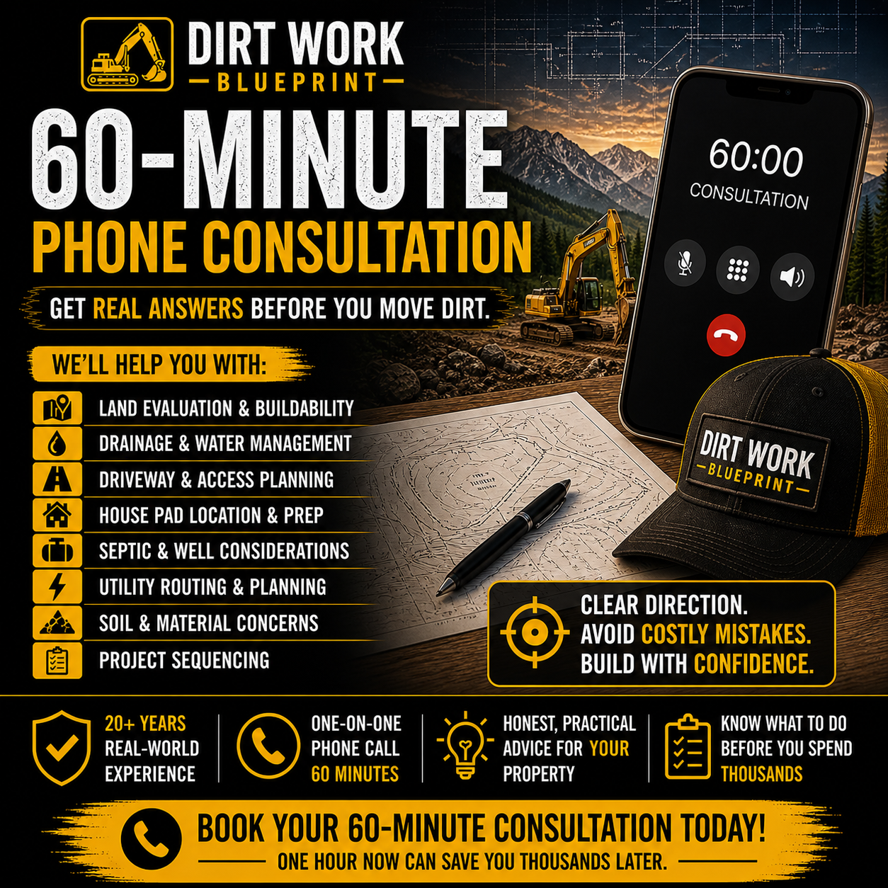 60 Minute Consultation