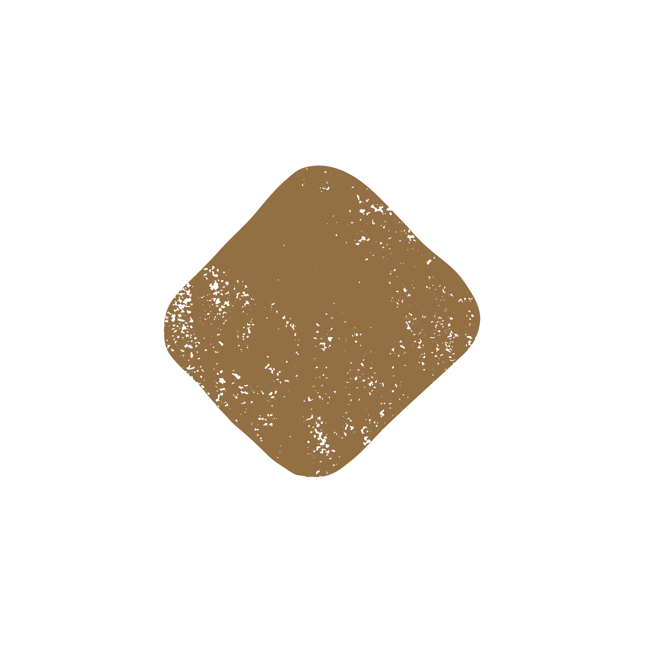 Small textured gold diamond.