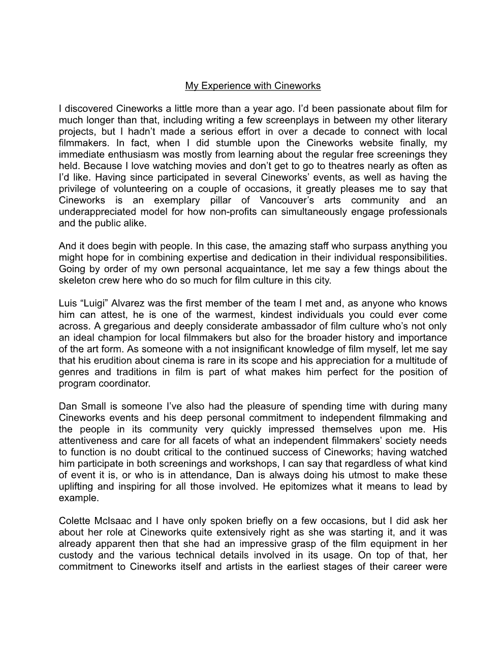 Thomas Barnes Part 1