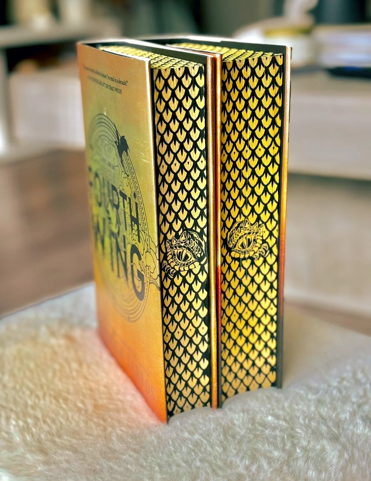 The Empyrean Series Set: Fourth Wing & Iron Flame by Rebecca Yarros
