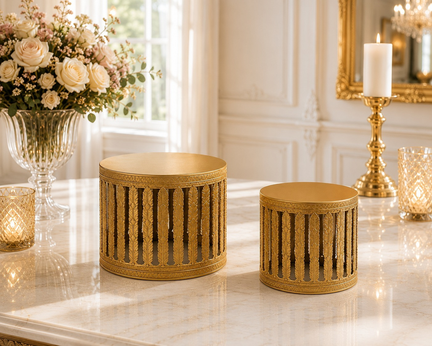 ÉCLAT ROUND PRESENTATION PEDESTAL