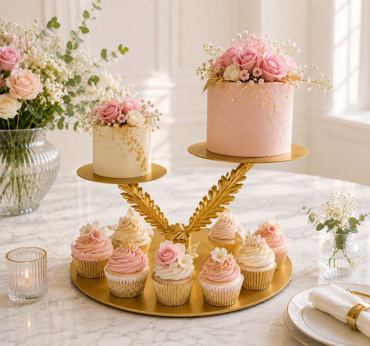 Pedestal doble con postres.png