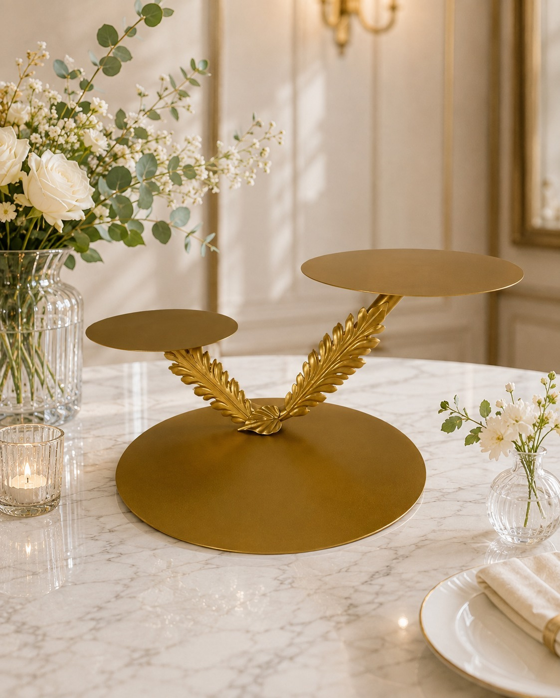 DUO DOUBLE CAKE STAND