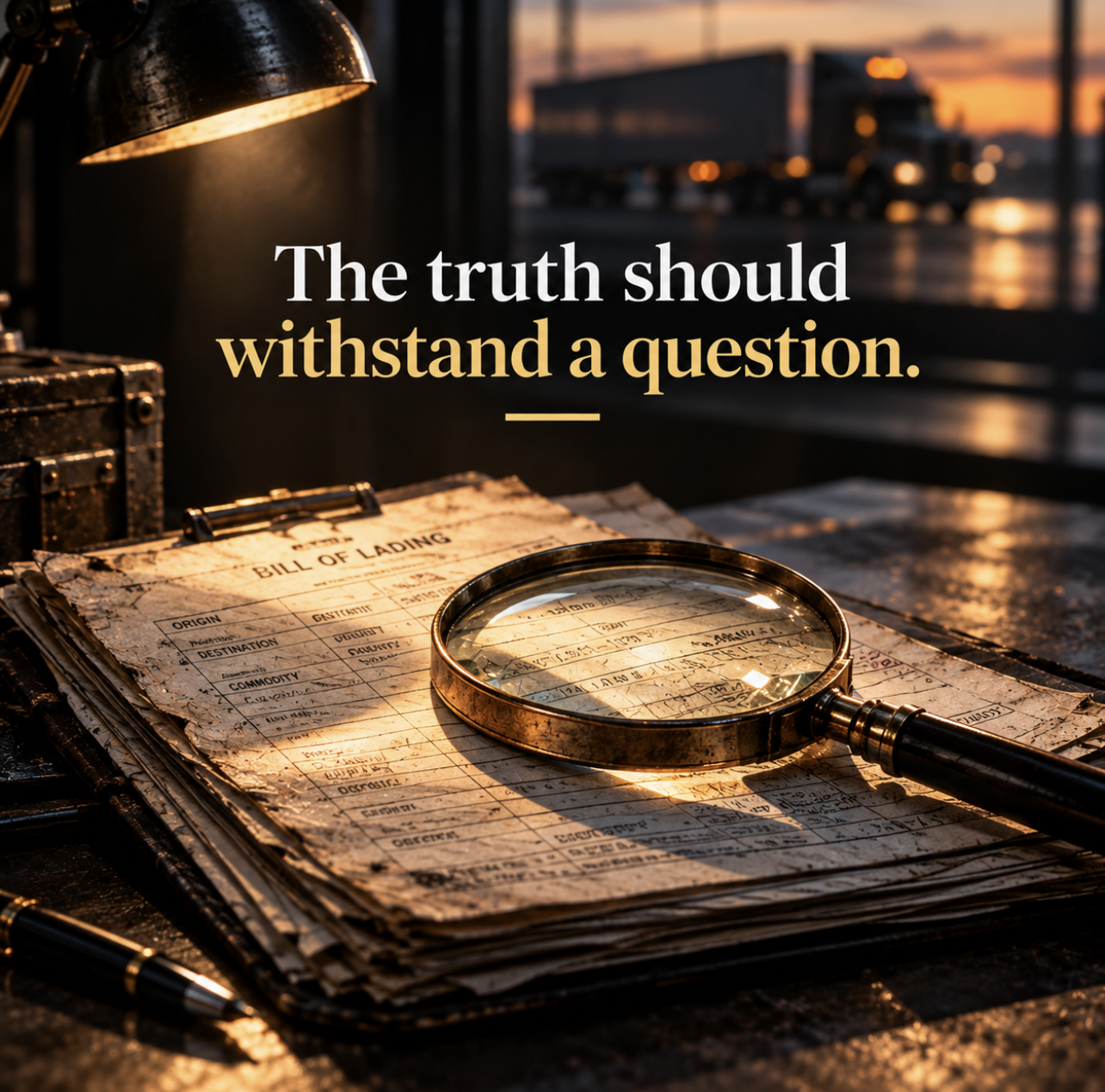 Trust Should Be Able to Withstand a Question