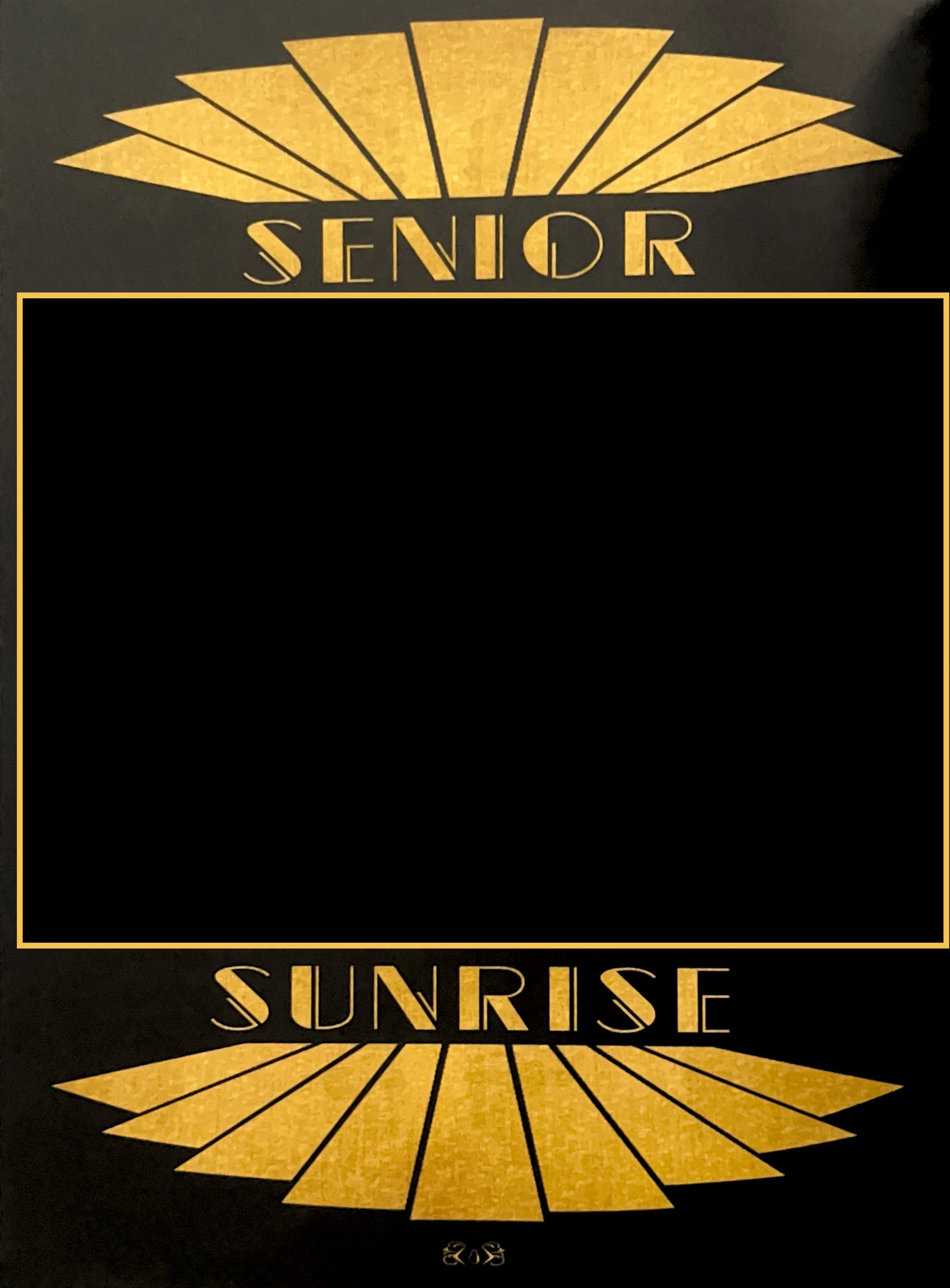 Created the Senior Sunrise Art Deco Designs