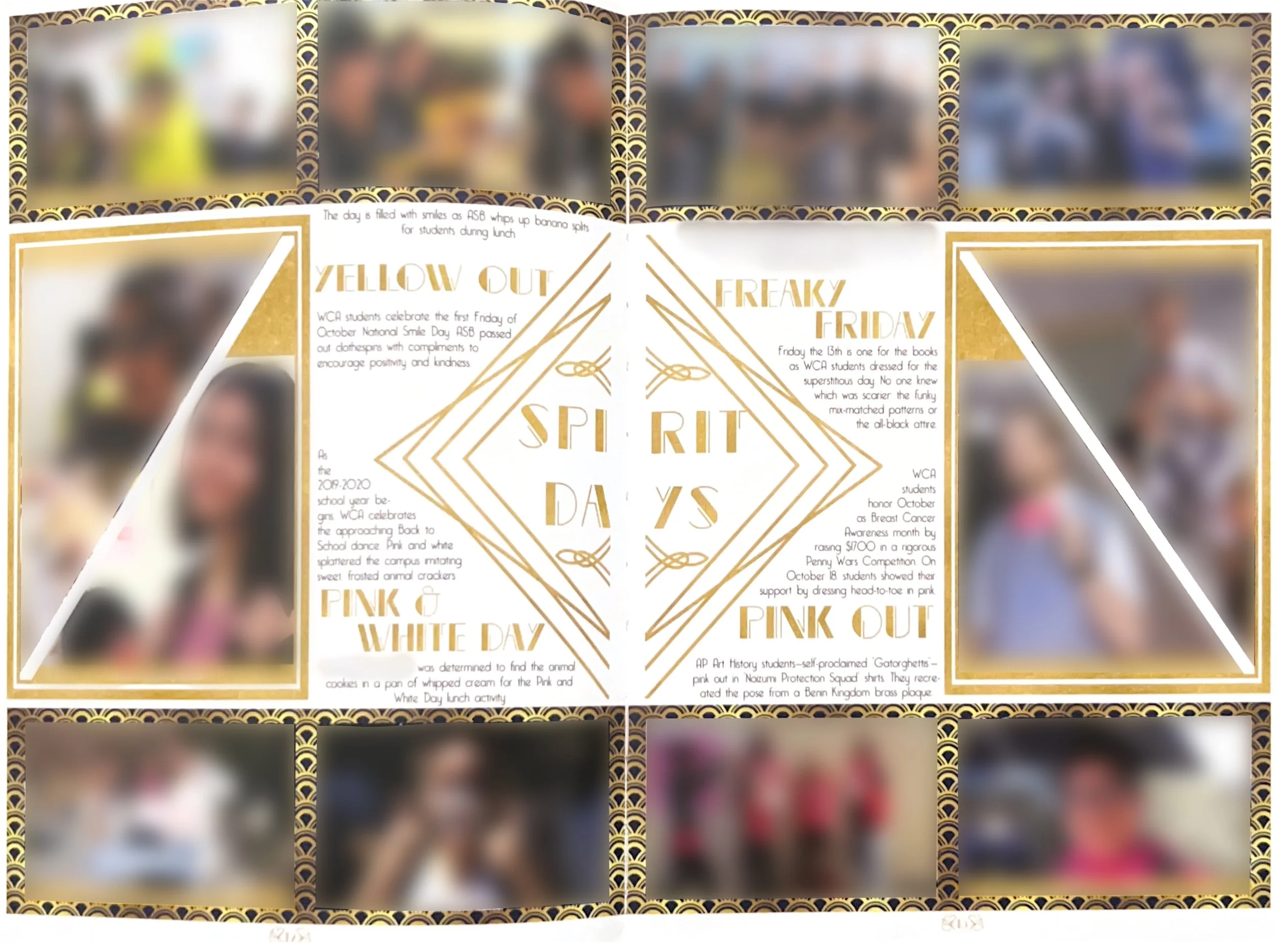 Created the Art Deco Designs and formatted this page.
Made in Adobe InDesign
(Photos of minors have been blurred out to respect their privacy)