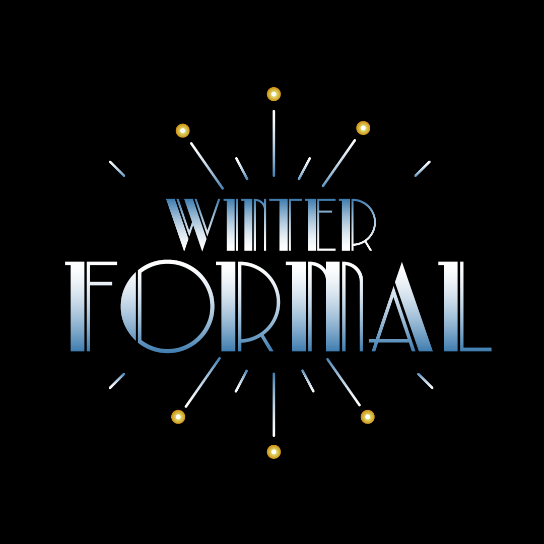 Repurposed "Senior Sunrise" Design for the "Winter Formal" Art Deco
