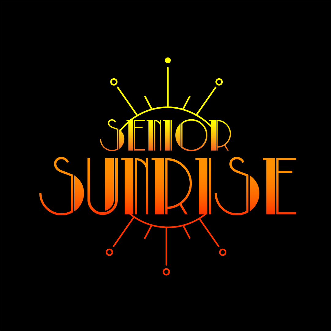 Original prototype design for the "Senior Sunrise" Art Deco