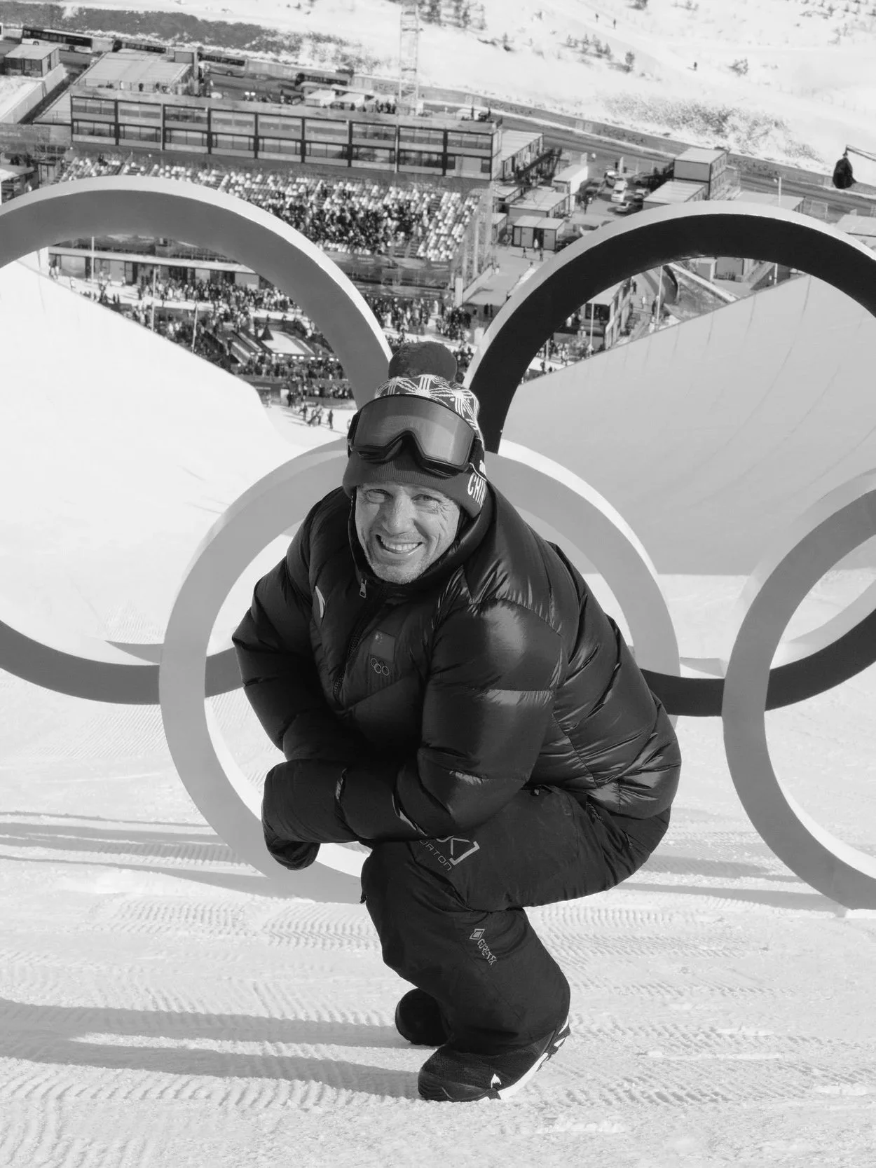 Ryan Rausch Coaching at the Beijing Olympics for team China.