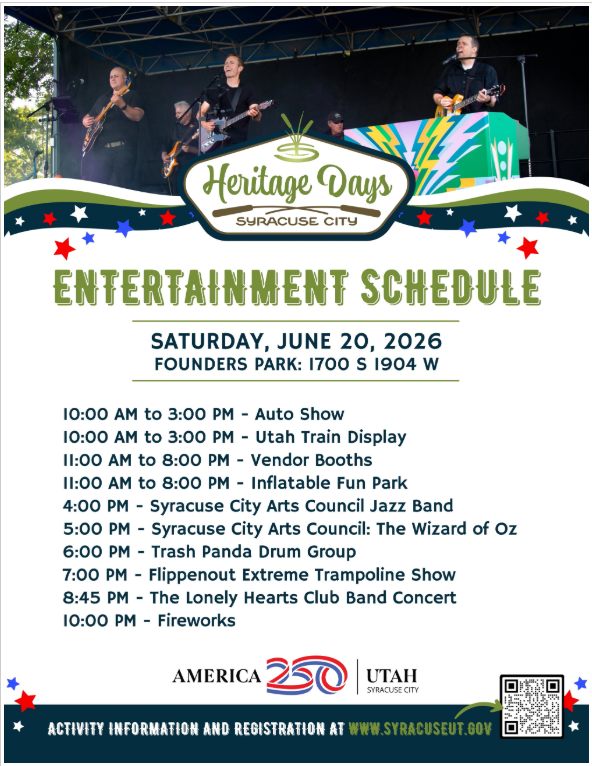 Syracuse City Heritage Days