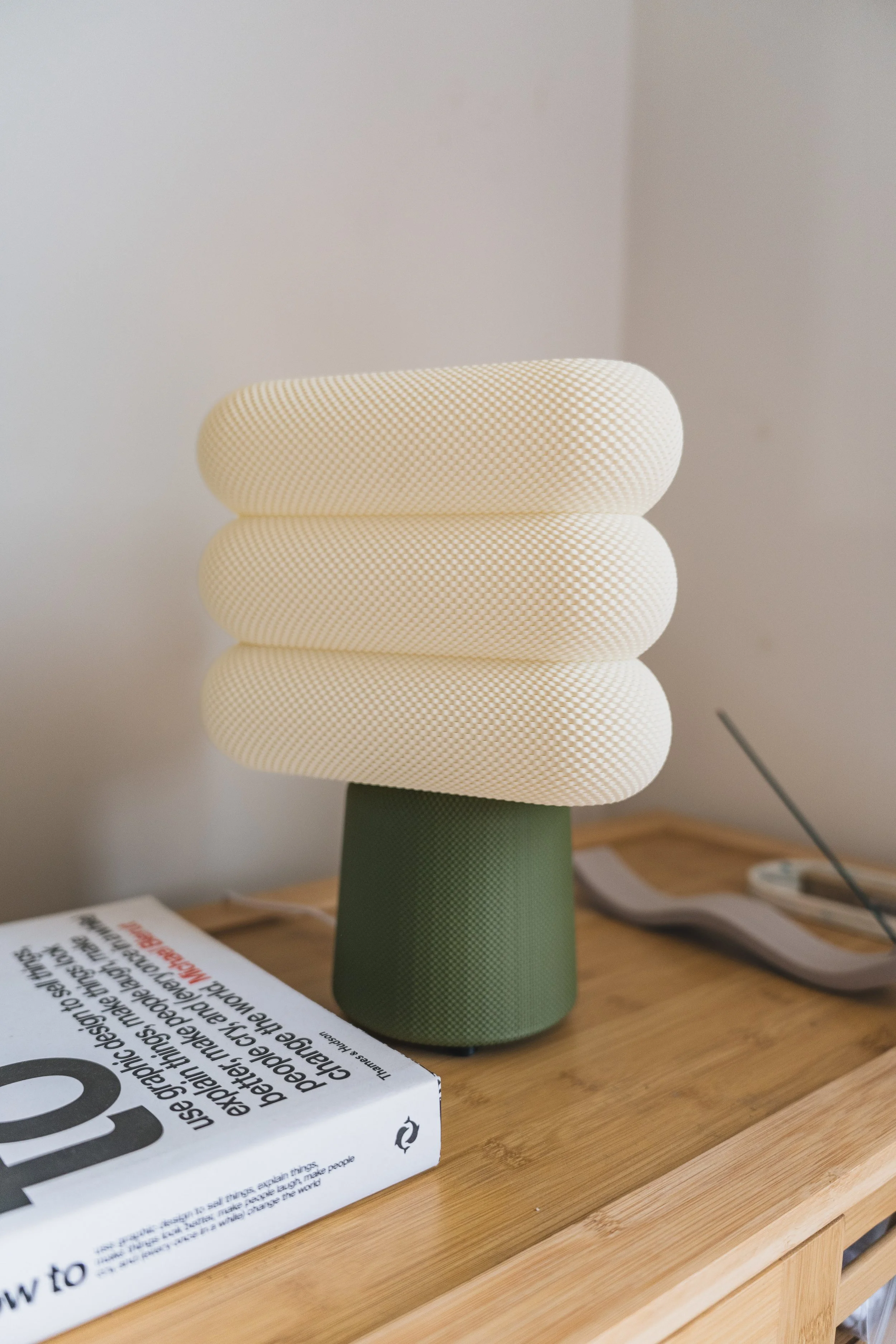 TRIA Lamp — Olive Green