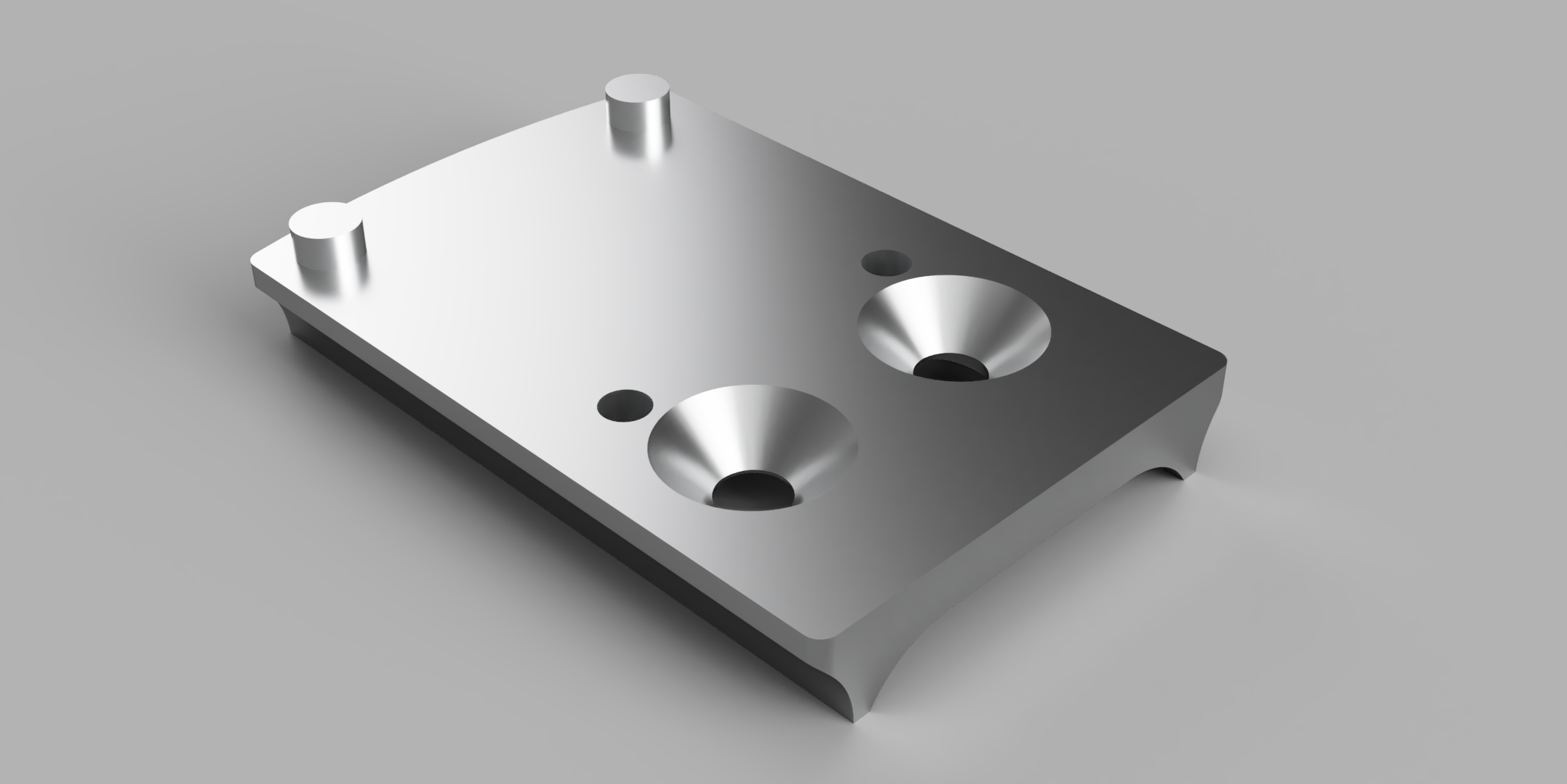 Optic Conversion Plate for SAR 9 Gen 1 - RMR Footprint
