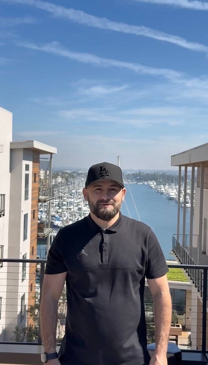 Rakhman, owner of Agai Wallpaper — professional wallpaper installer in Los Angeles