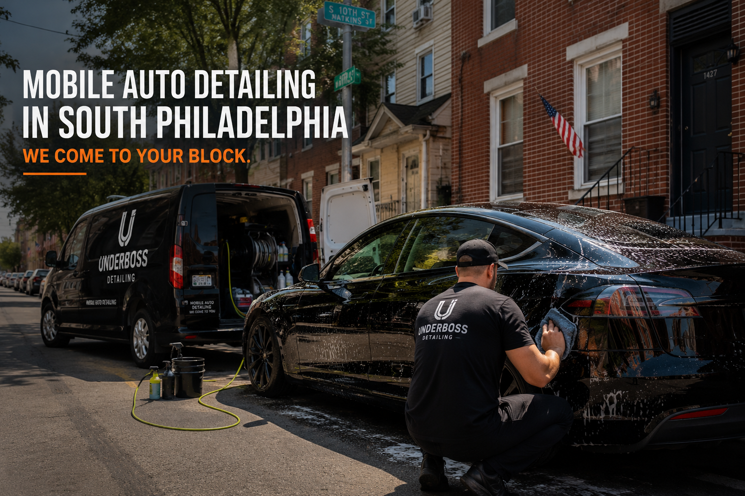 Mobile Auto Detailing in South Philadelphia — We Come to Your Block