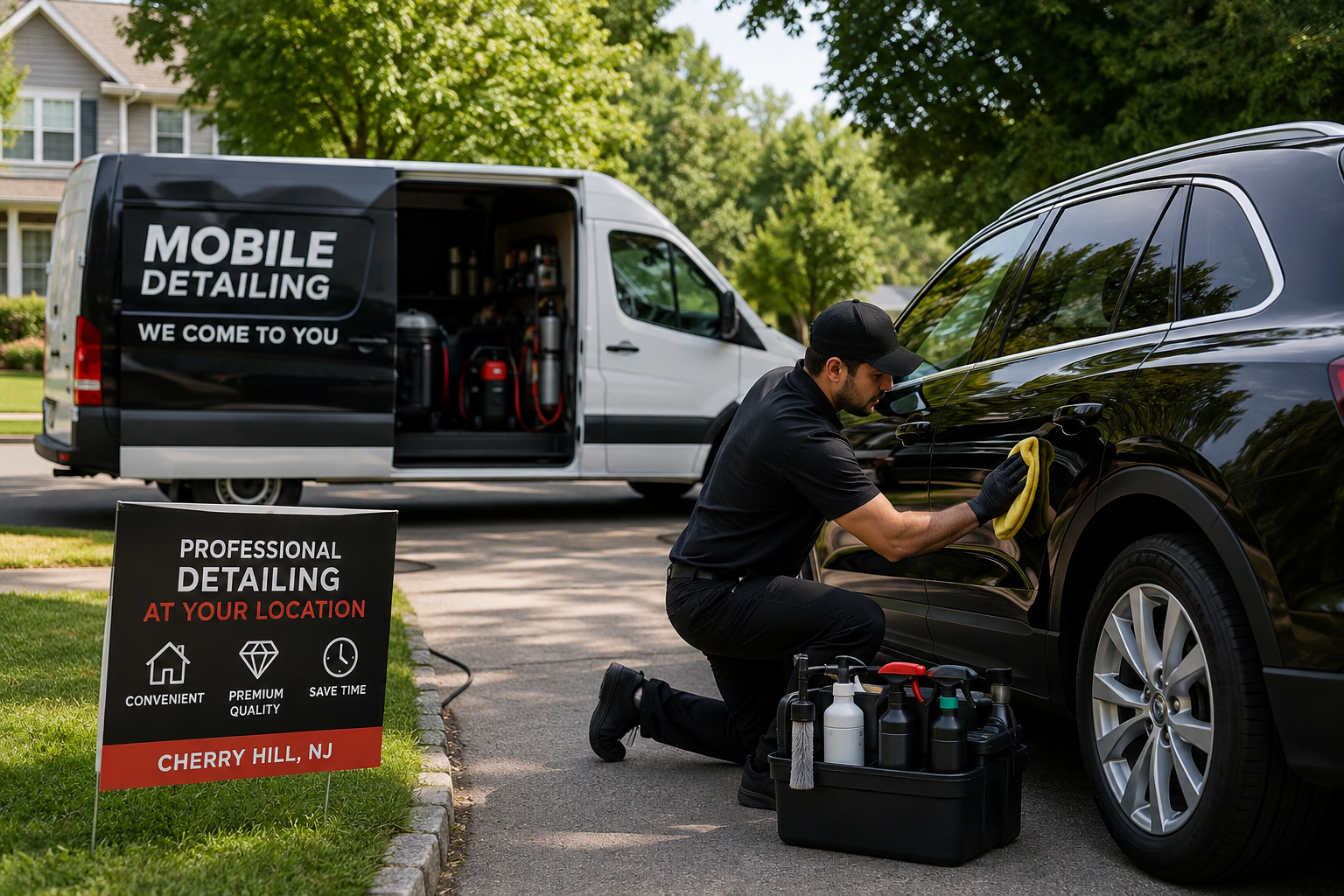 Why Cherry Hill Car Owners Trust Mobile Detailing Over Drive-In Shops