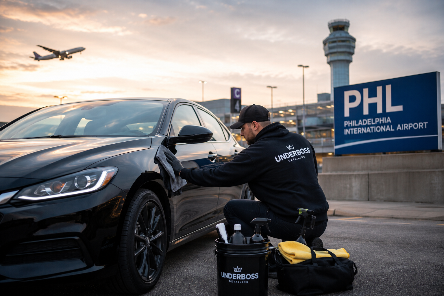 Getting Your Car Detailed Near Philadelphia International Airport