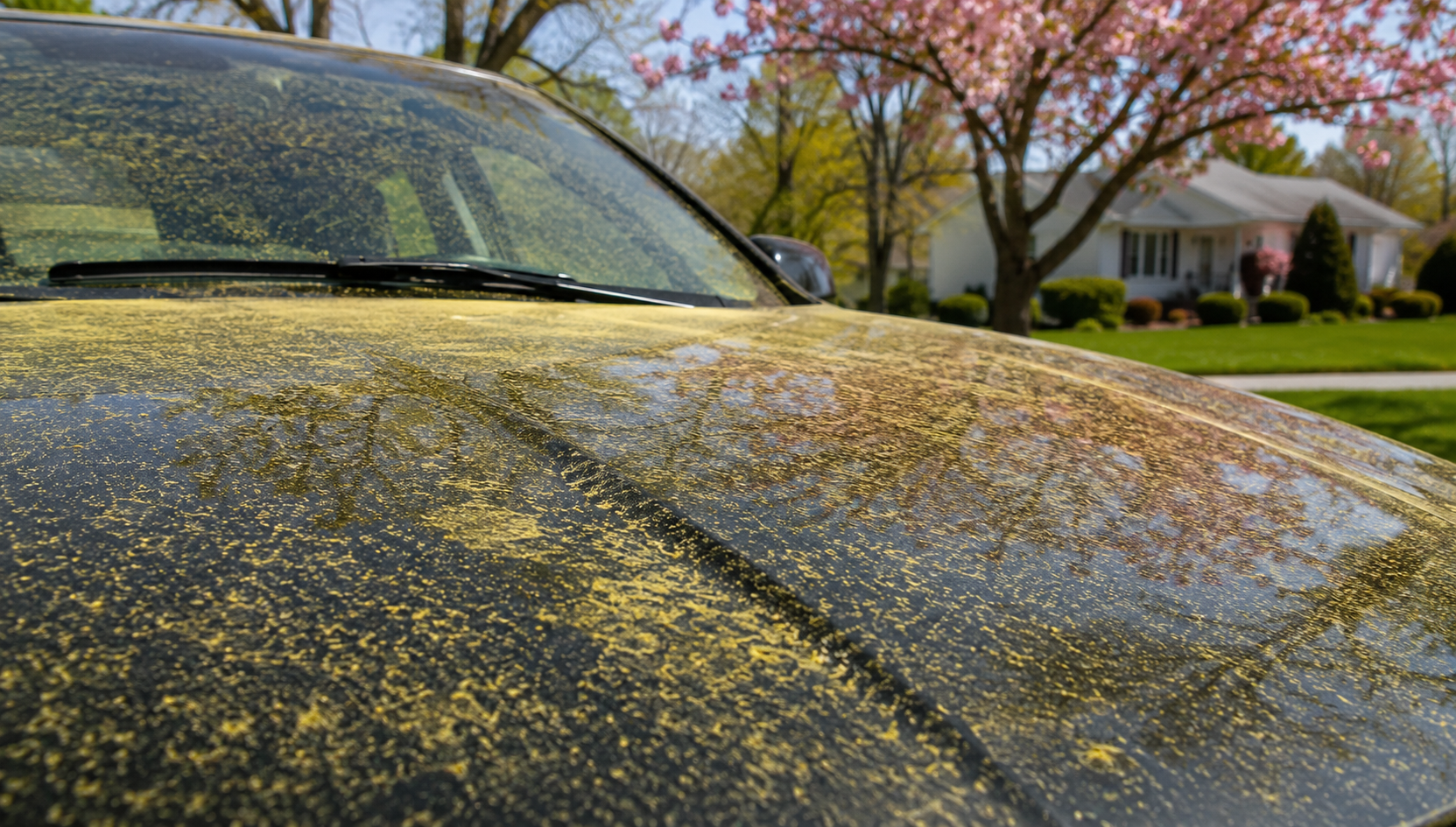 Pollen Season in South Jersey — What It Does to Your Car's Paint