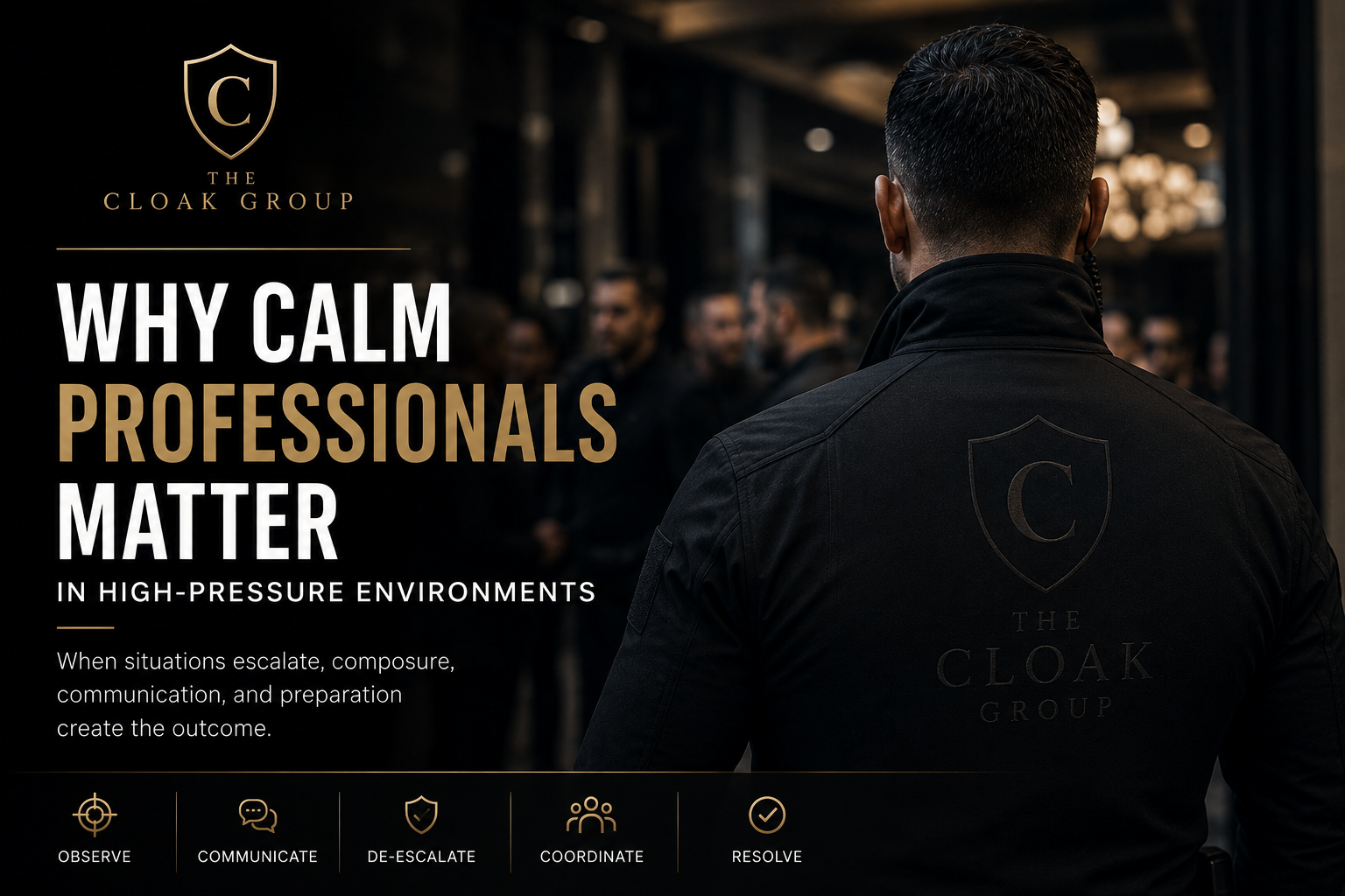 Why Calm Professionals Matter in High-Pressure Environments