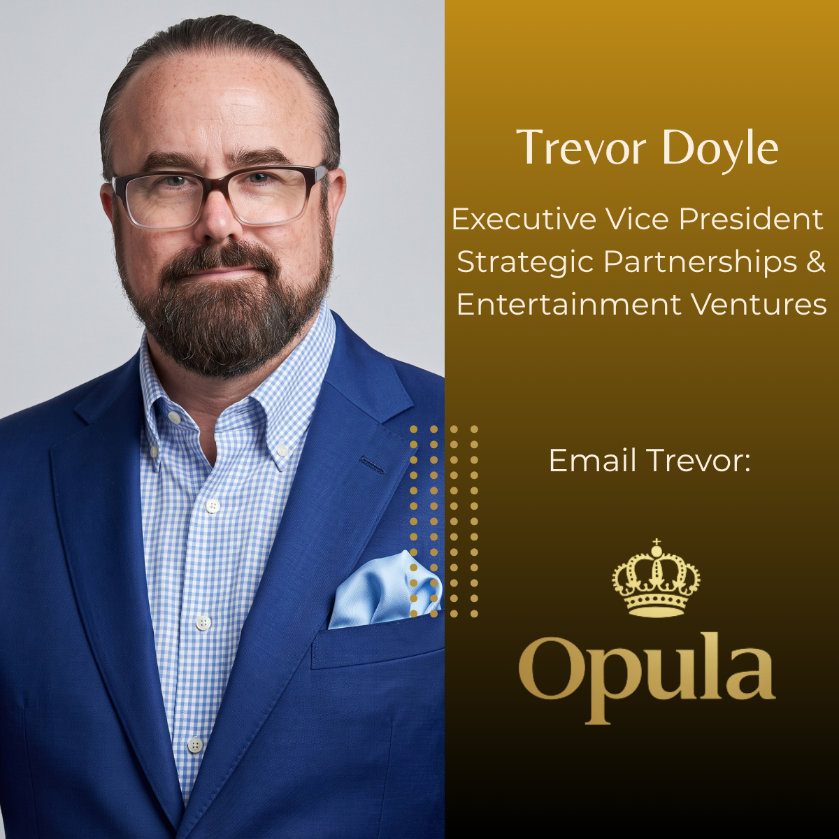 Trevor Doyle EVP Opula World