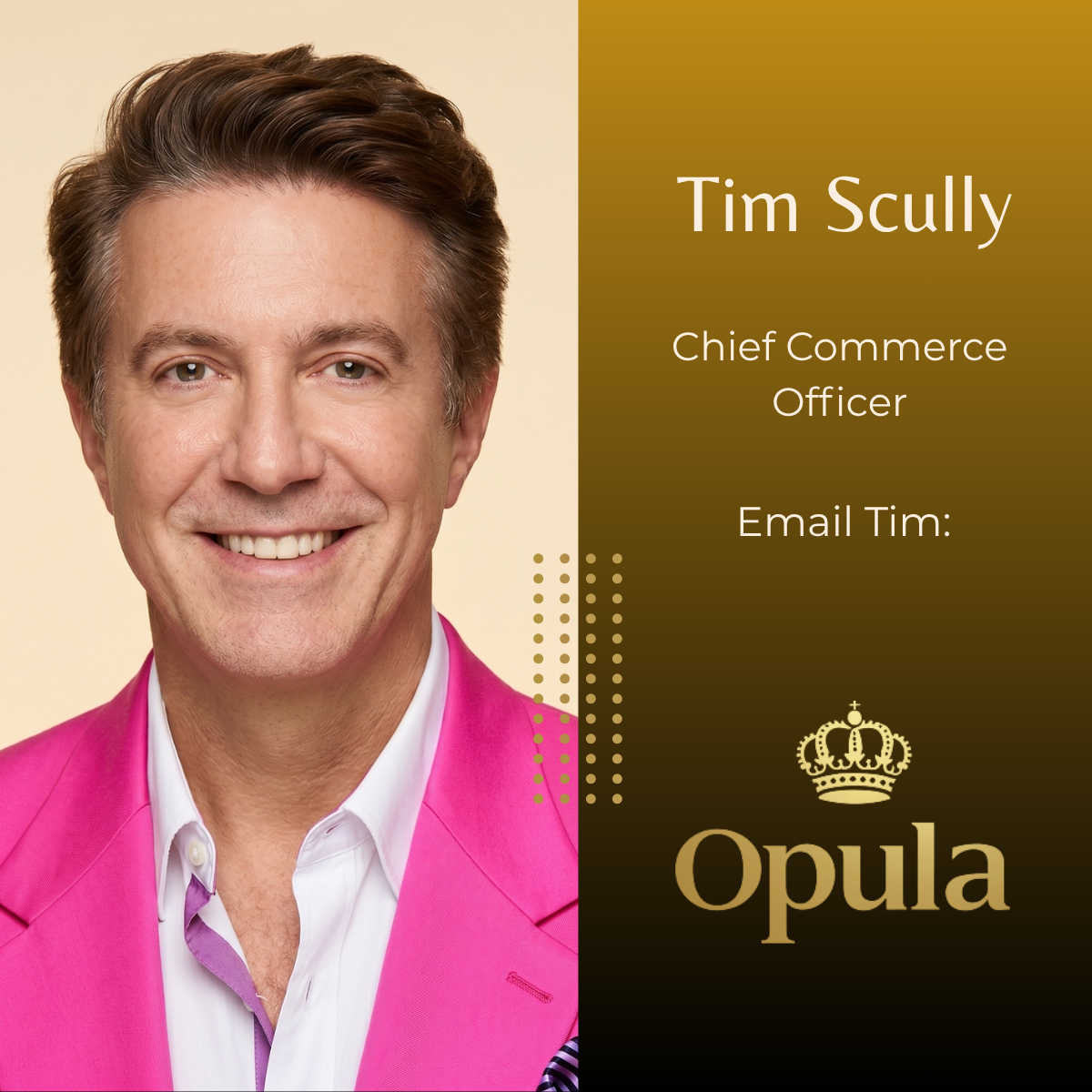 Tim Scully Opula Chief Commerce Officer