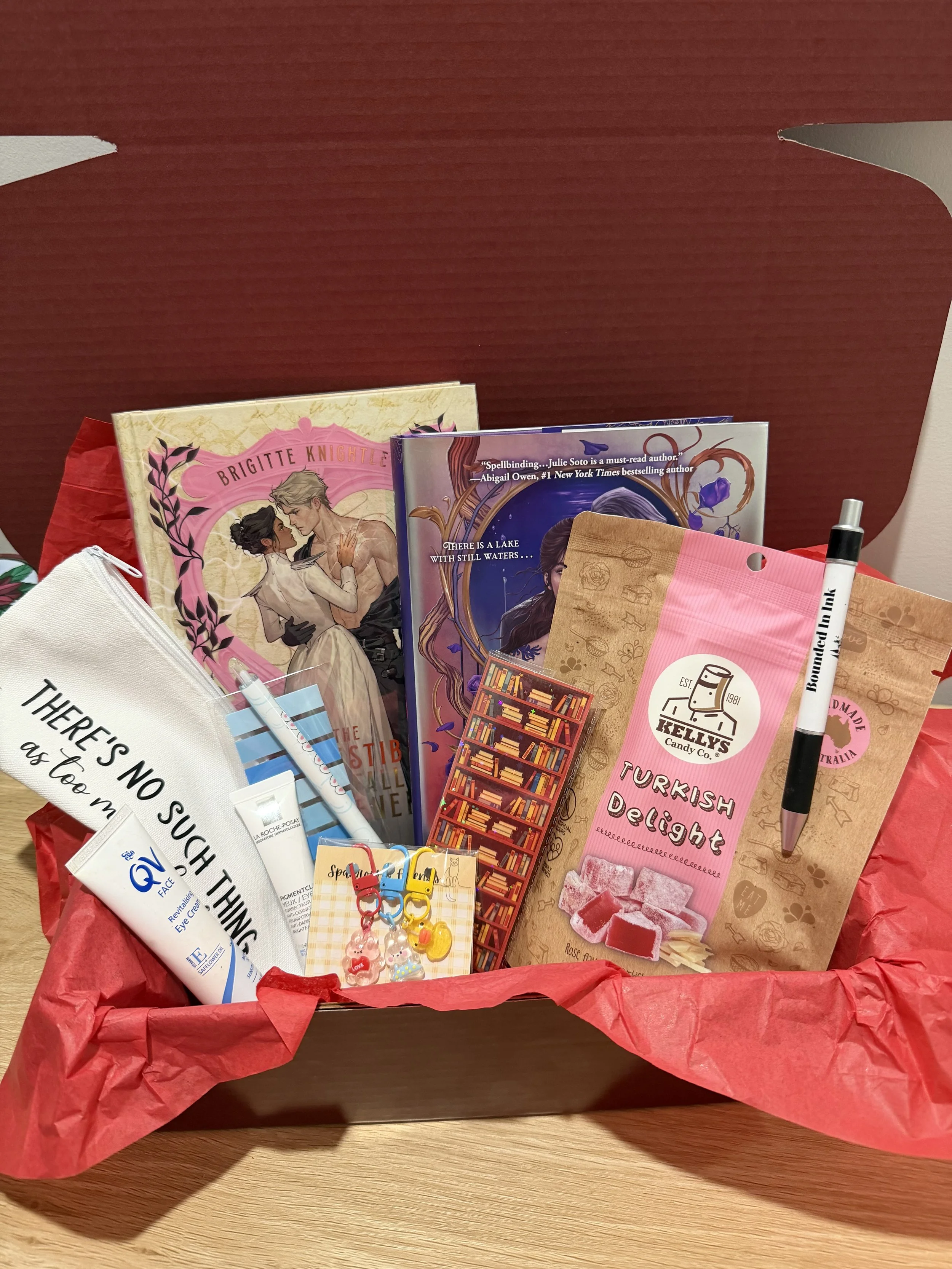 Australian book box with special editions