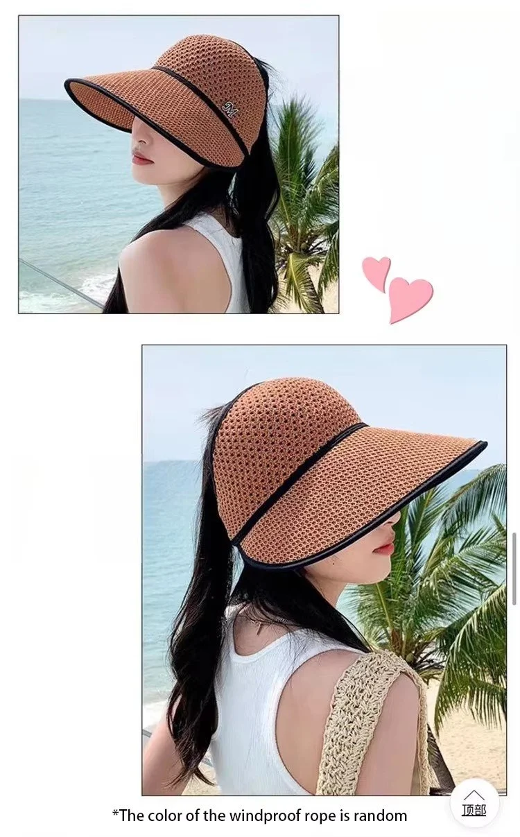 Elegant Summer Sun Visor Cap Hat