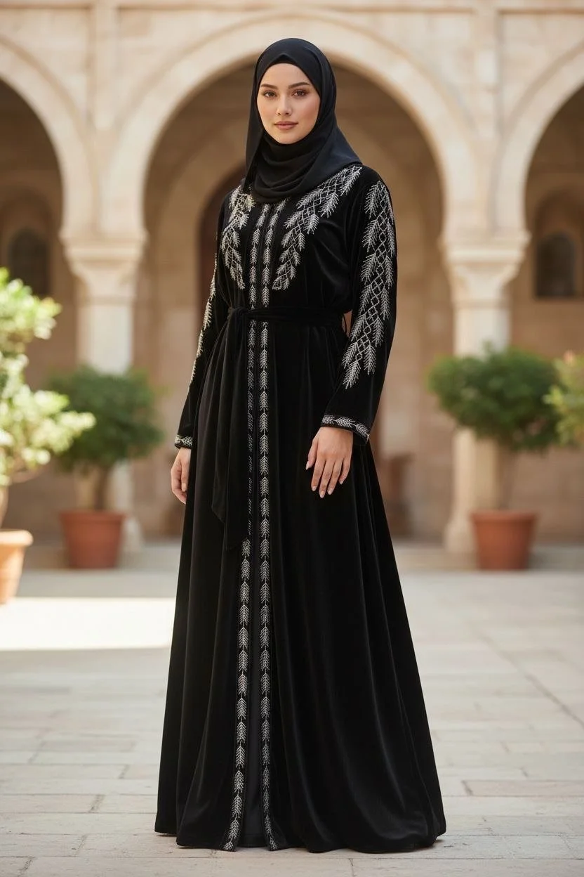 Velvet Abaya