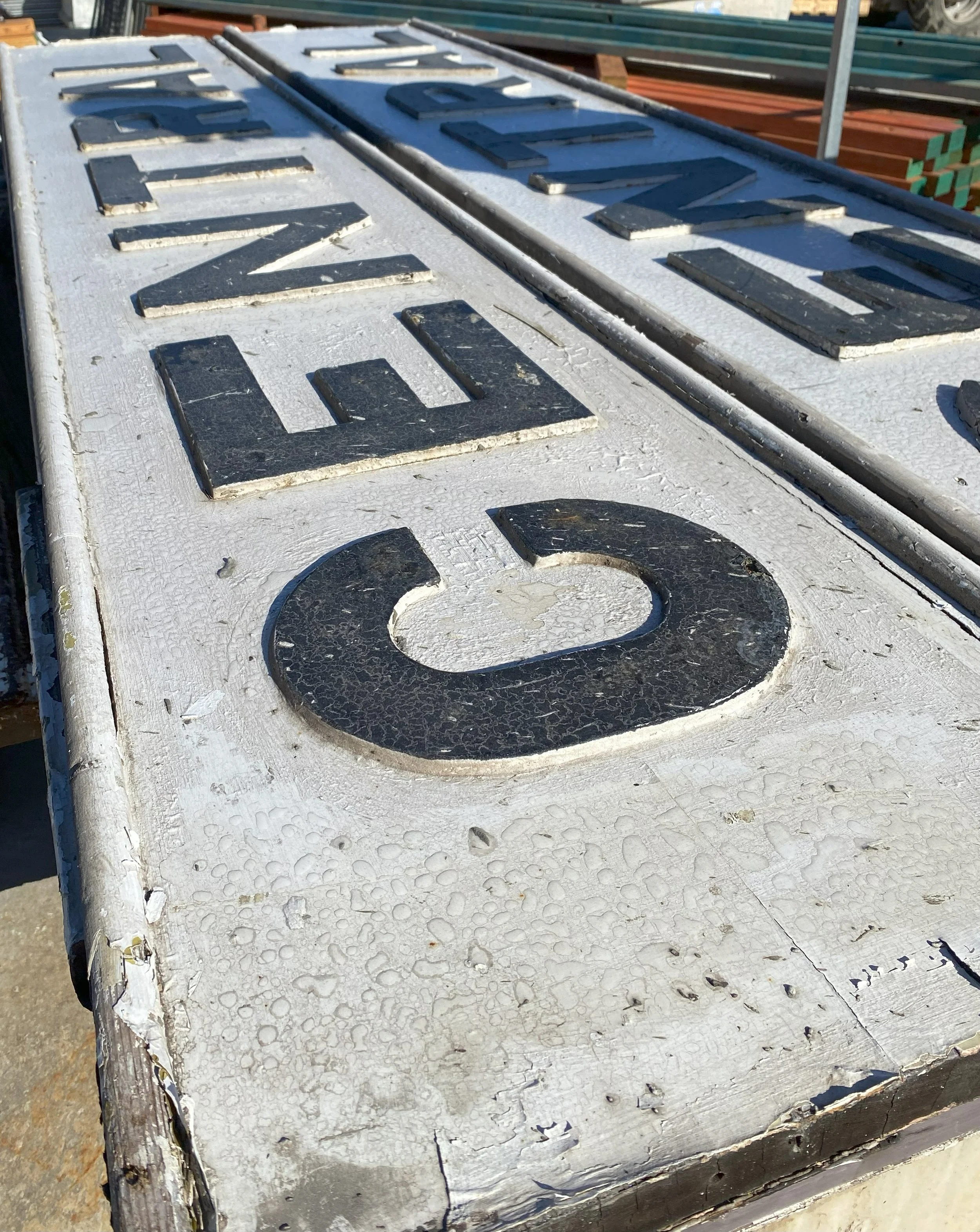 Heritage identification signage at Central Station Sydney