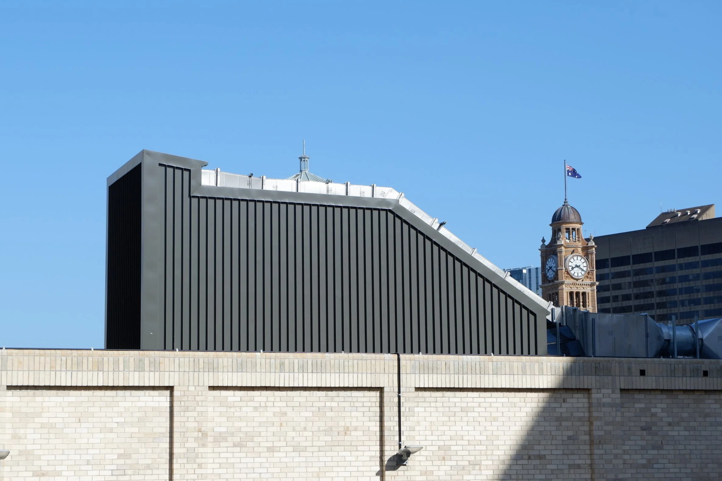 Roofing and cladding works on a Tier 1 commercial project, Sydney