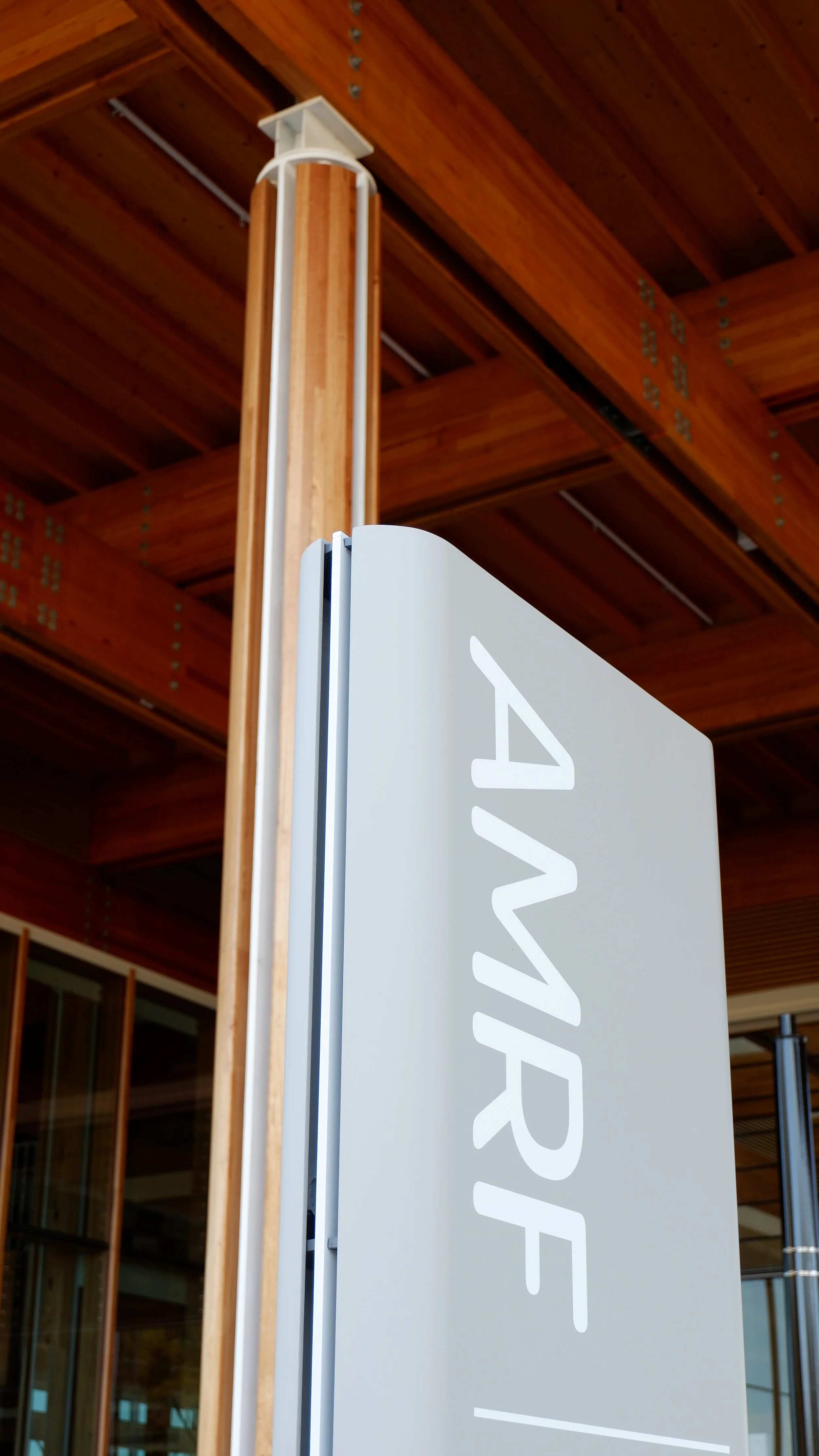 Design and construct blade signage at AMRF First Building, Bradfield City Centre, Western Sydney