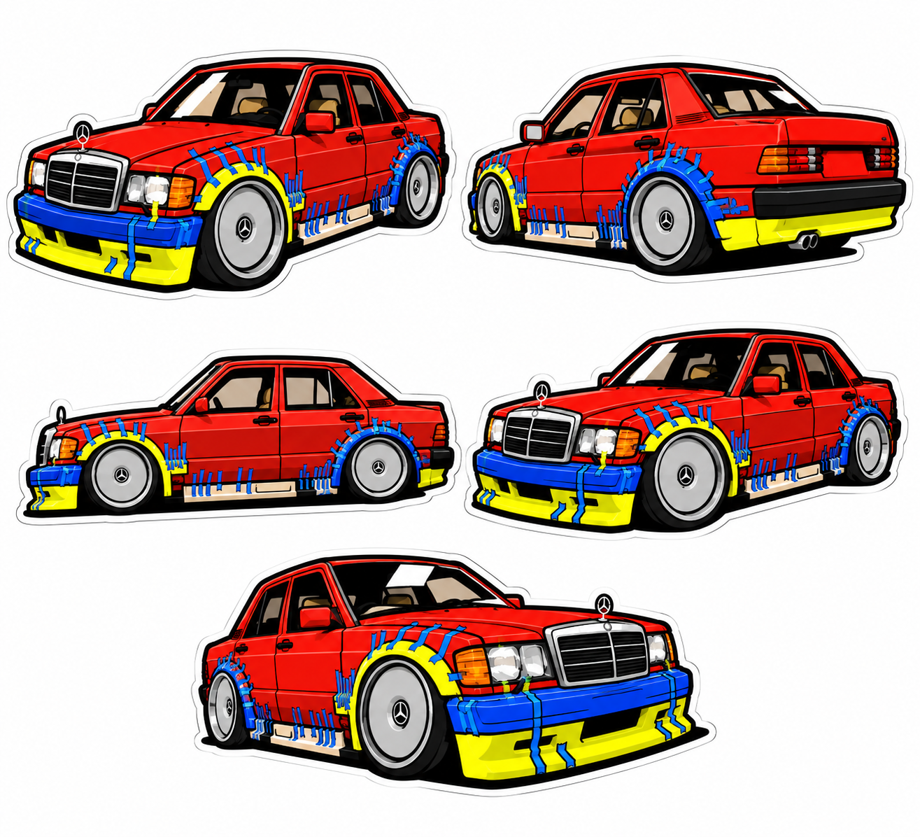 EVO I Sticker Pack