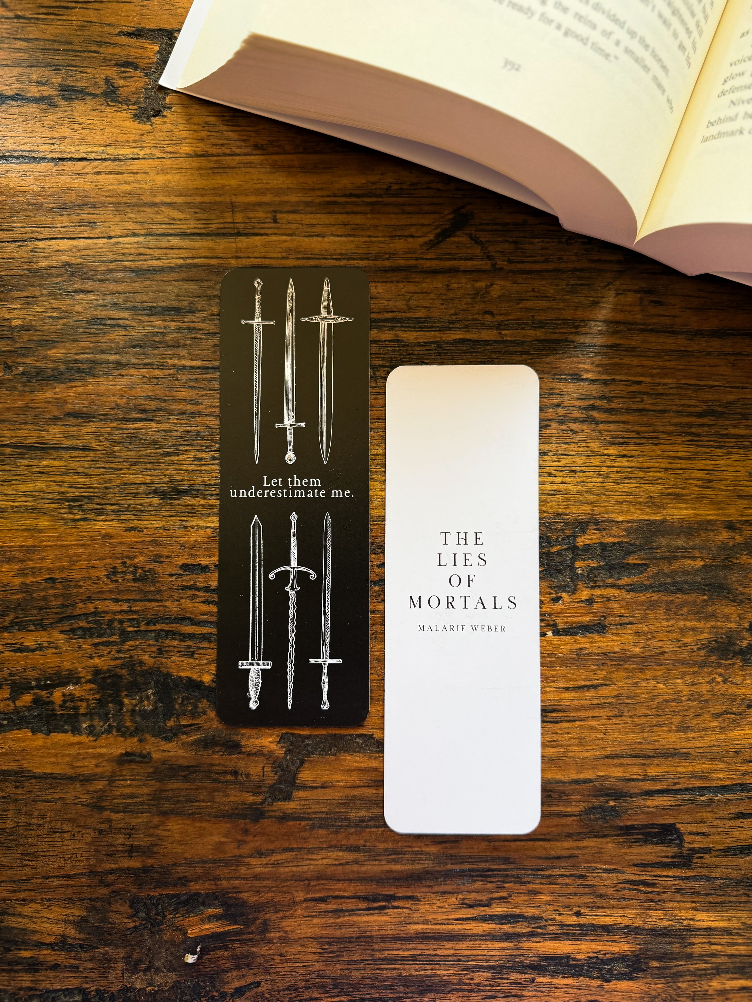 Underestimate Me Bookmark