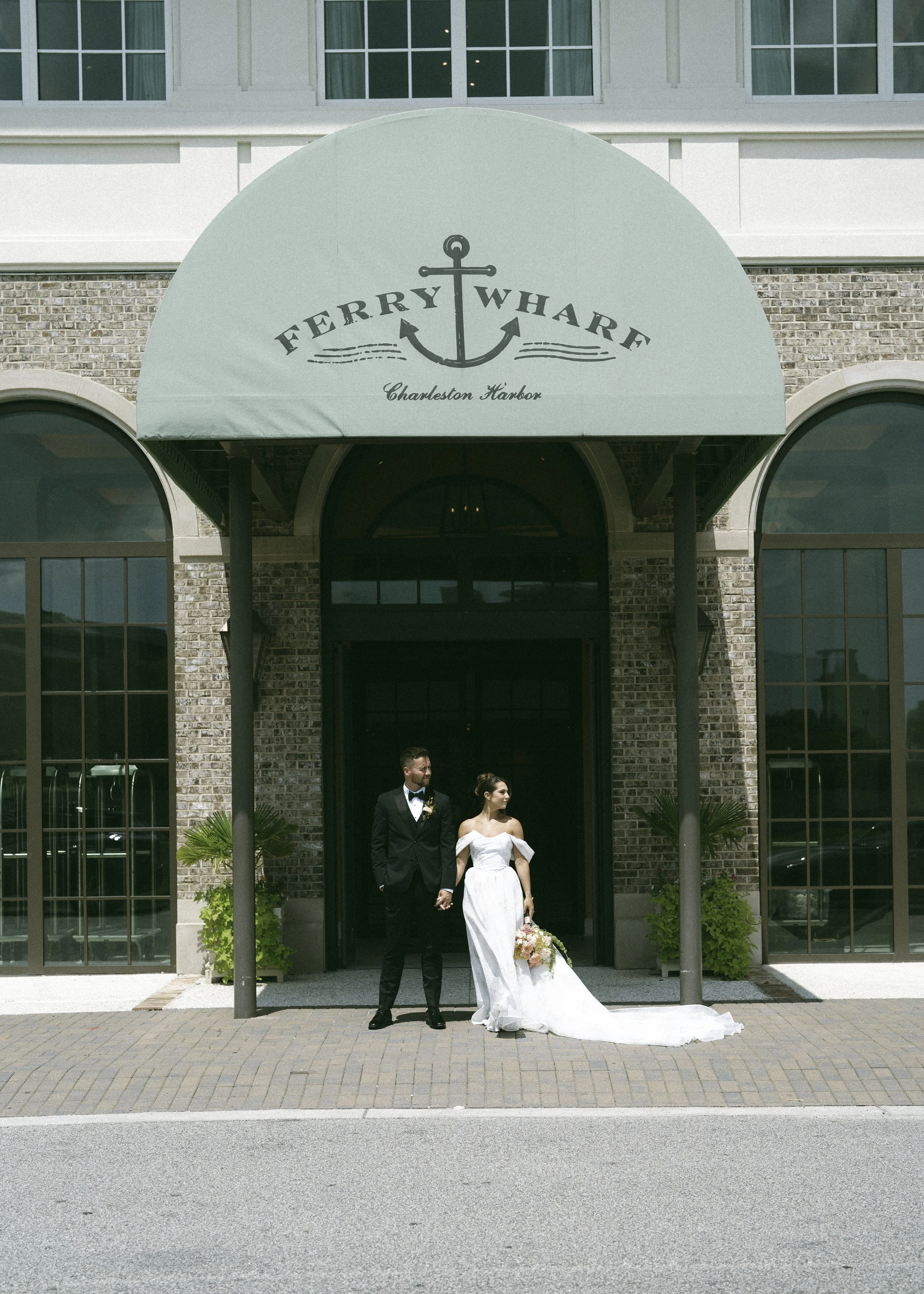 The Guide to a Waterfront Embassy Suites Charleston Harbor Wedding