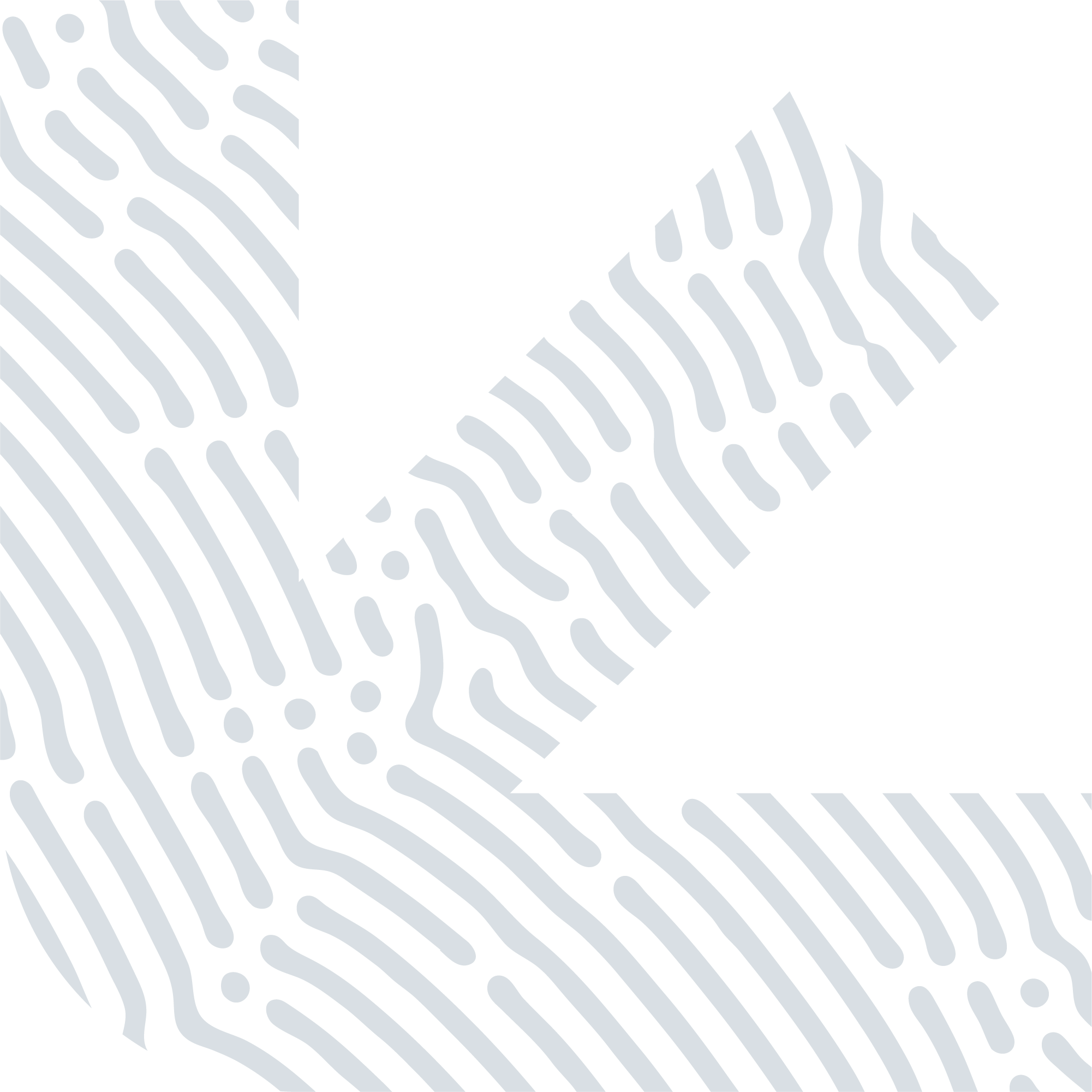 Bunbury Physio - A fingerprint pattern navy blue ridges forming the shape of an arrow.
