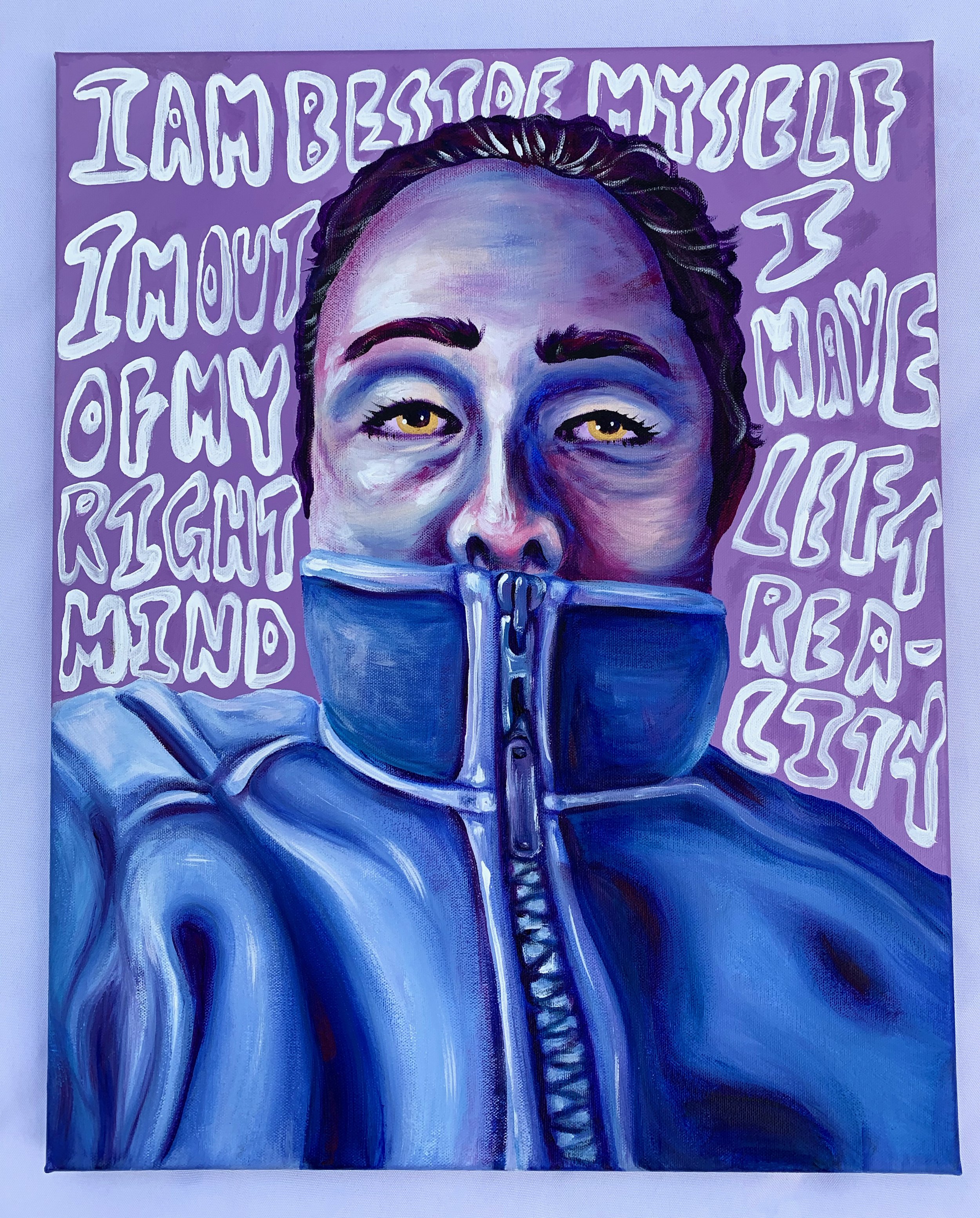 Beside Myself, 2019
Acrylic on canvas
16 x 20 inches