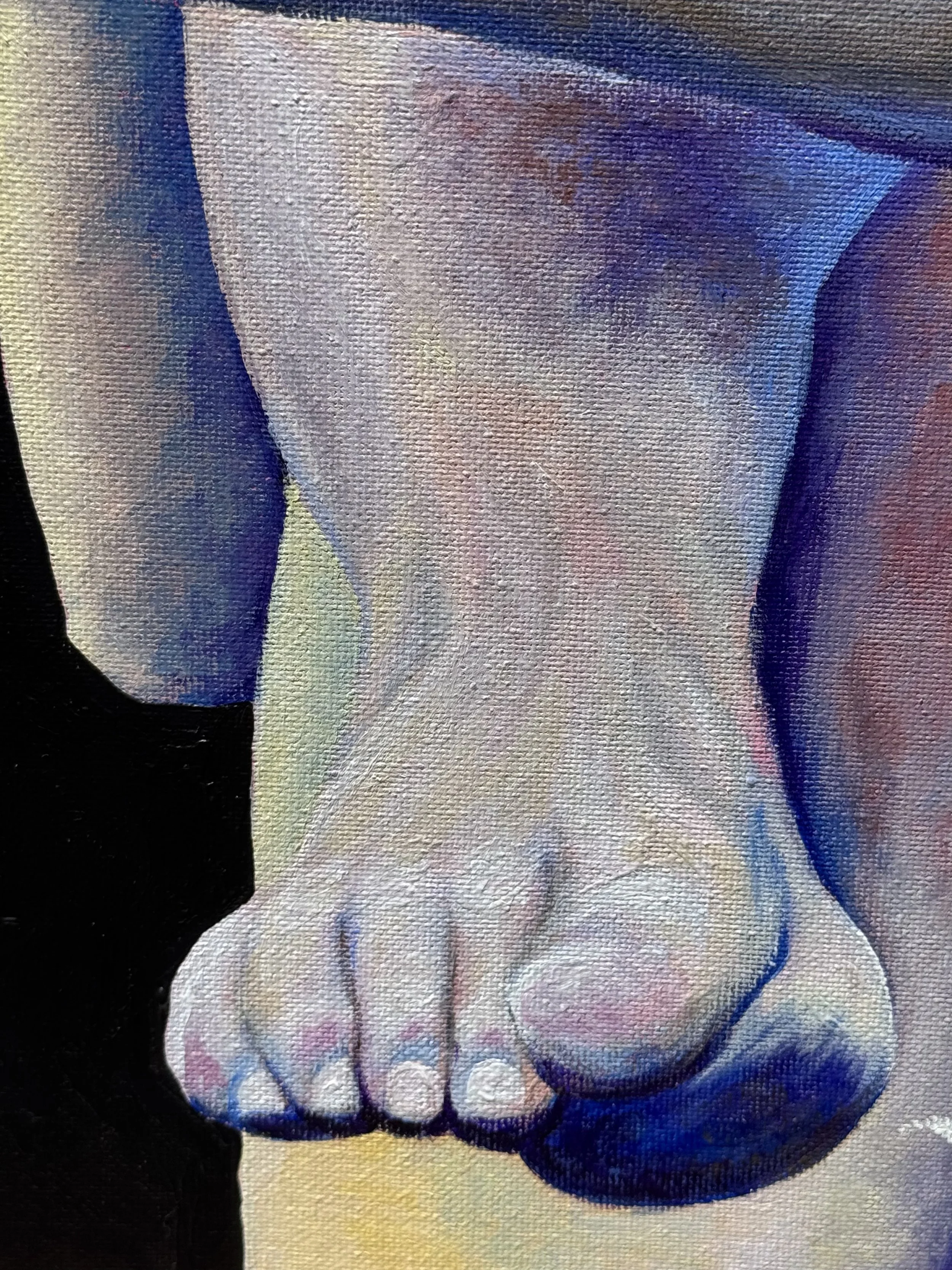 Poison detail 2, 2026
Acrylic and oil pastel on canvas
16 x 20 inches