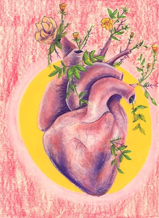 Family Grows Love Grows 03, 2019.
Chalk pastel on paper
18 x 24 inches